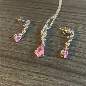 Lorenzo earrings and necklace